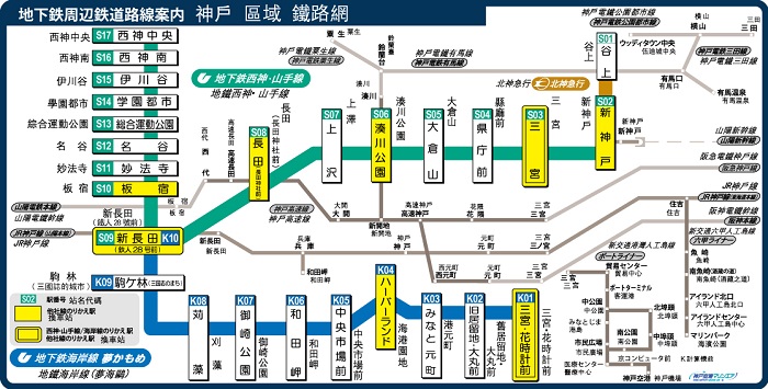 神戶地鐵路線圖