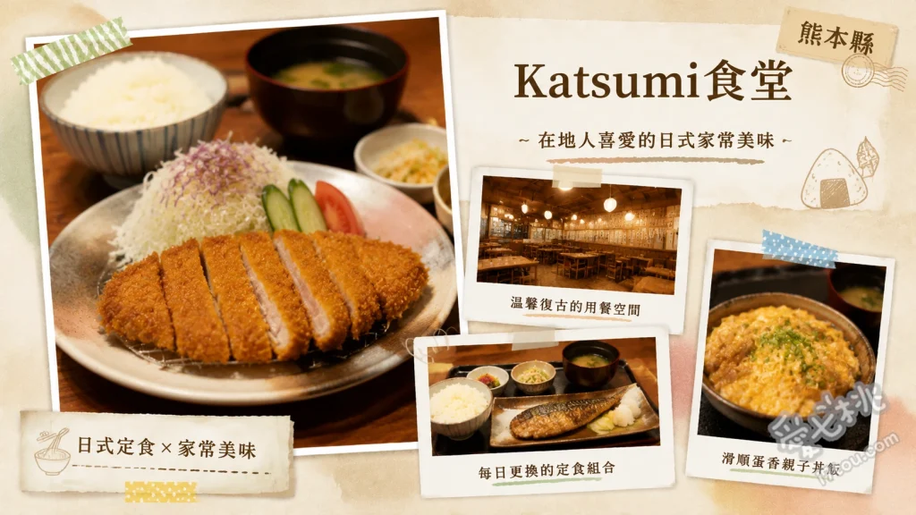 熊本必吃！かつ美食堂｜在地老饕最愛的馬肉與內臟定食 馬內臟味噌燉煮定食 (ホルモン定食)、馬肉飯 (肉めし)、馬肉飯定食 (肉めし定食，附內臟燉煮)