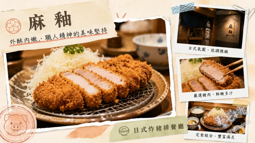 伊勢原麻釉｜超狂富士山白飯！平價大份量炸豬排聚餐首選 午間炸豬排定食、炸雞塊定食、特大炸豬排定食