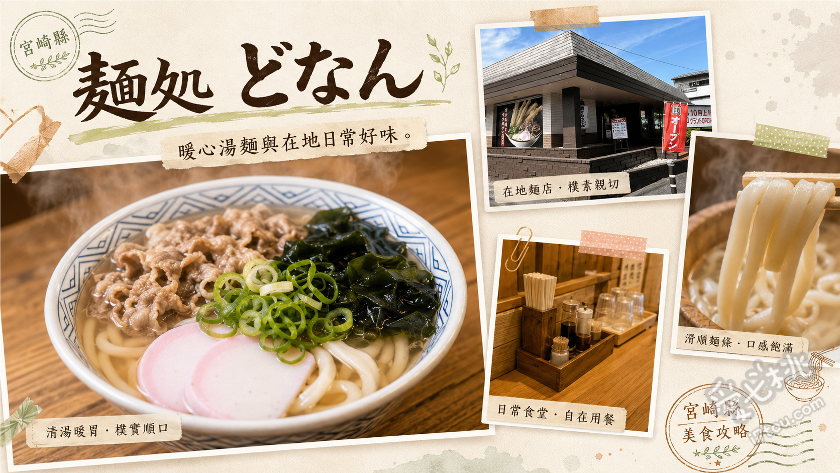 麺処 どなん (宮崎縣)｜在地人氣軟糯烏龍麵，超高CP值必吃推薦 咖哩南蠻烏龍麵、鯖魚壽司、巨無霸炸魷魚鬚