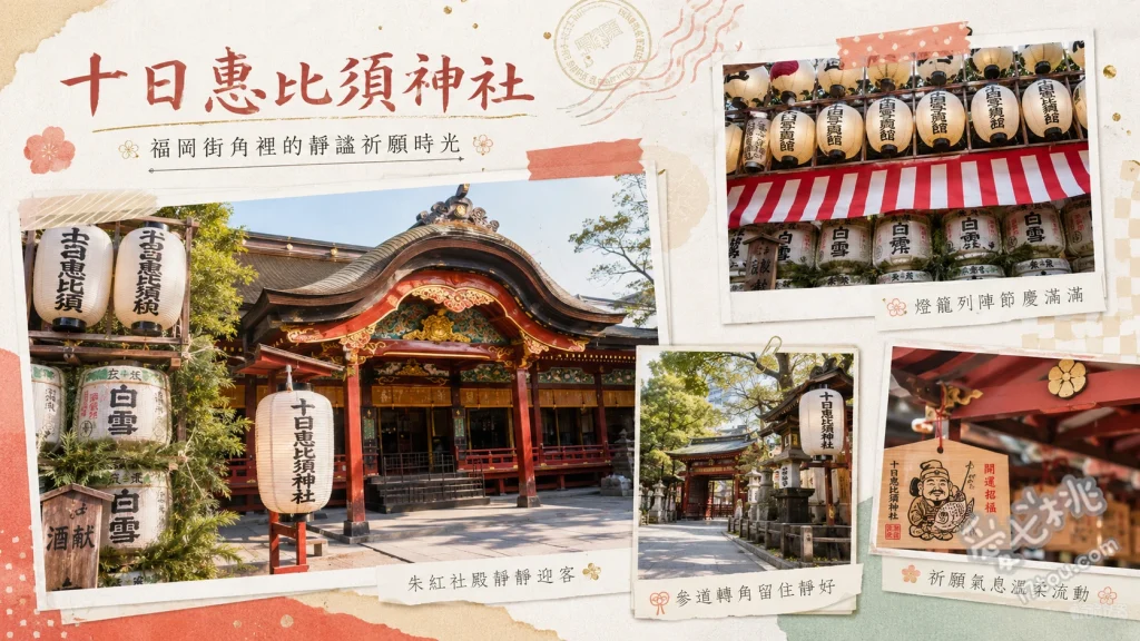 十日惠比須神社｜福岡博多求財必訪，正月大祭與鯛魚御朱印 鯛魚出水手水舍、正月大祭福引與福種錢、季節限定展開式御朱印