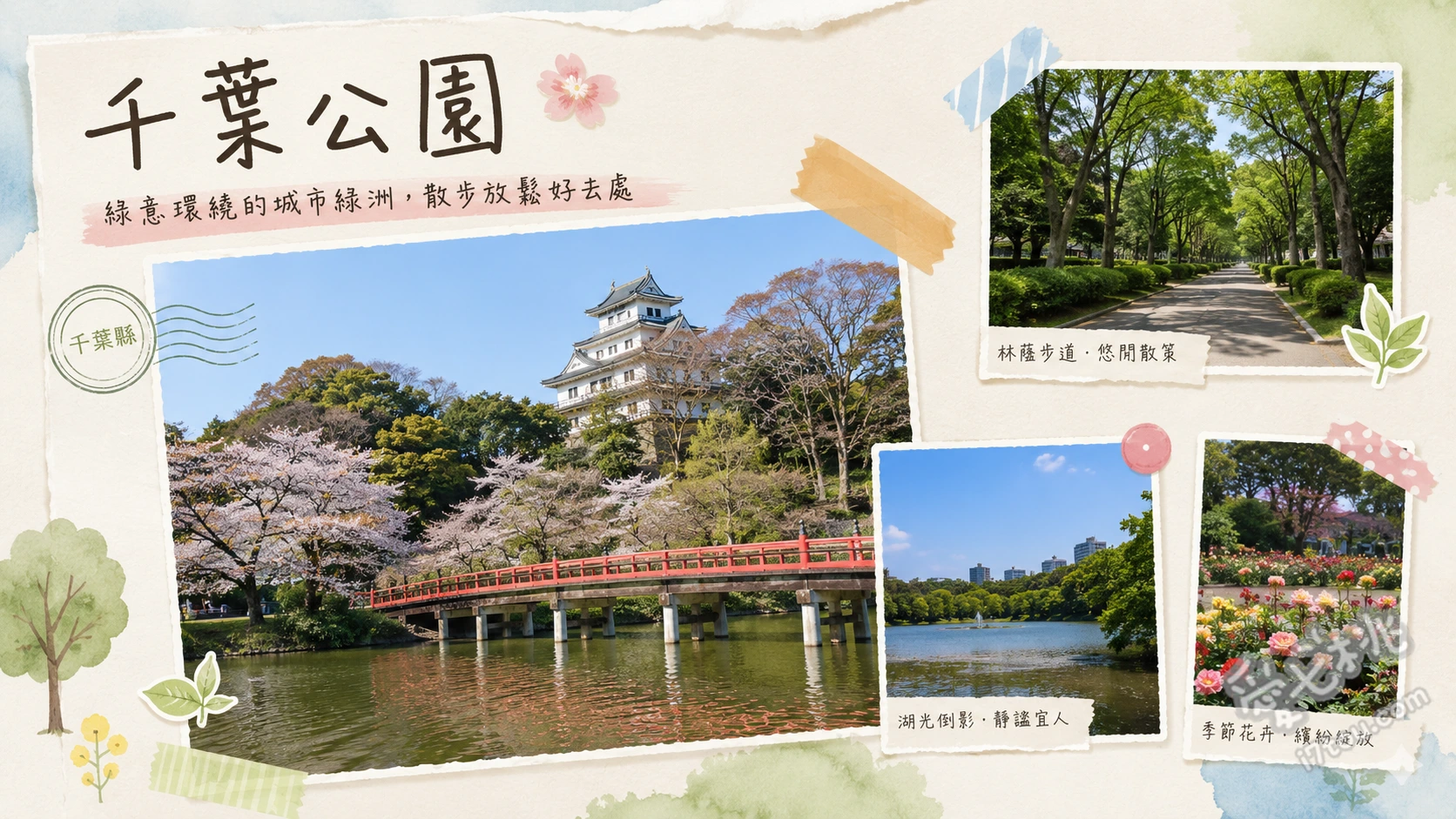 千葉公園｜四季皆美的免費高CP值賞花與划船勝地 綿打池划船體驗、夏季限定兩千年大賀蓮、全新芝庭區與兒童遊具