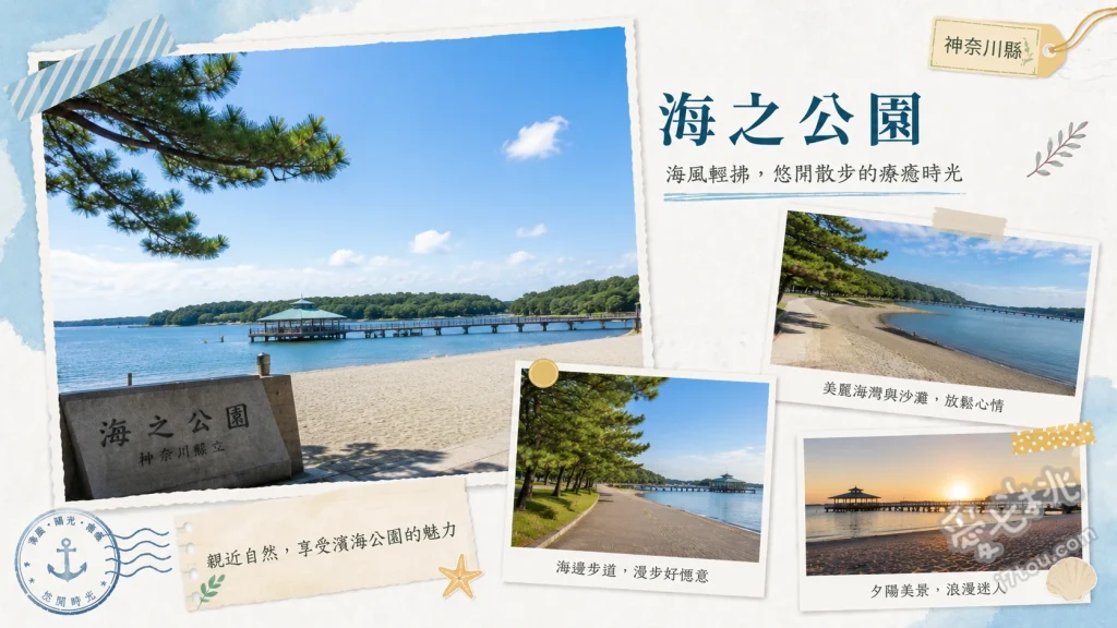 橫濱海之公園｜市區唯一海水浴場，免費挖蛤蜊與海線一日遊 春夏季限定免費挖蛤蜊、橫濱市區唯一海水浴場、欣賞八景島海島樂園對岸夕陽