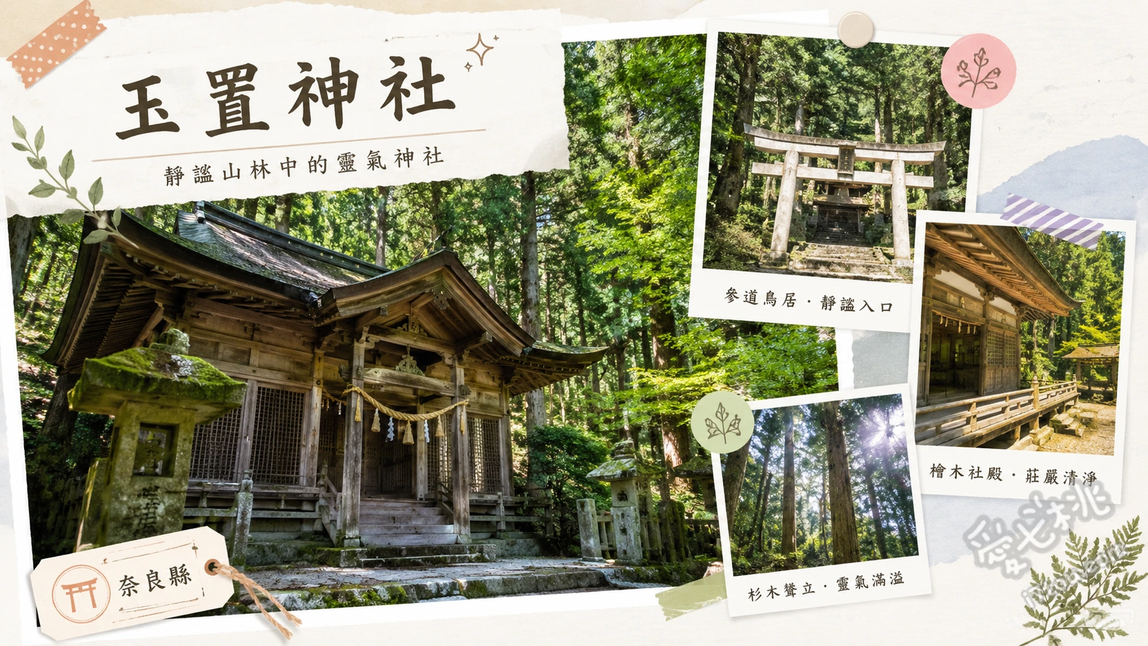 玉置神社｜奈良秘境，神明呼喚才到得了的千年聖地 參拜樹齡三千年的神代杉、漫步至玉石社感受強大能量、從停車場或展望台眺望壯麗雲海