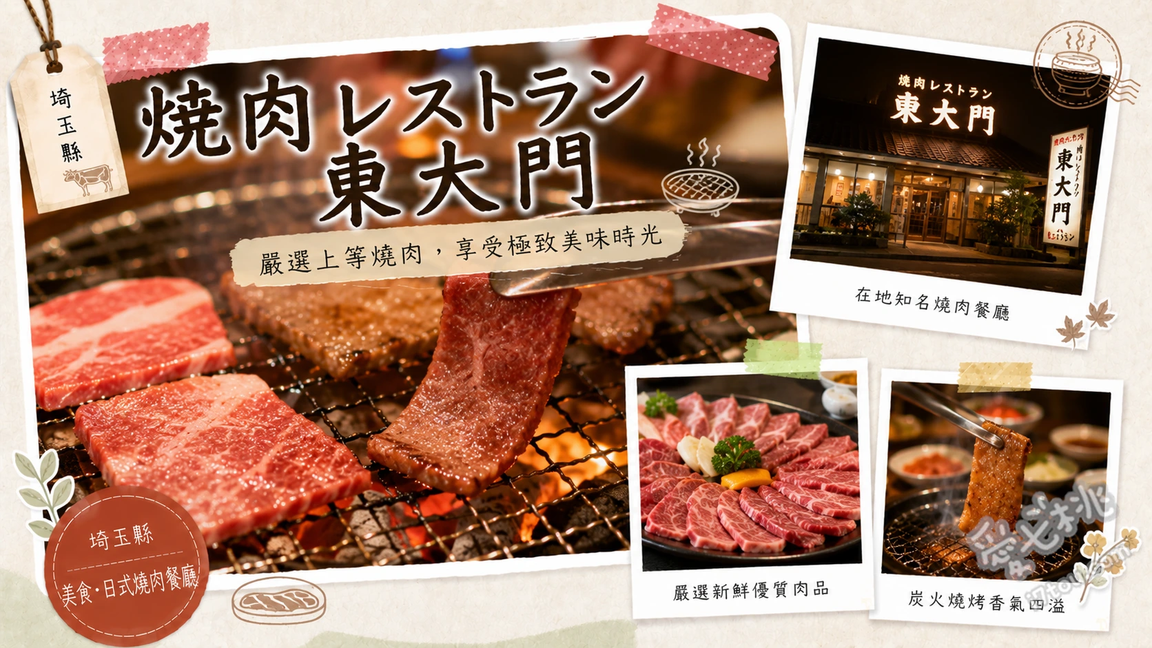 秩父小鹿野美食|焼肉東大門:必挑戰巨無霸草鞋豬排與重機騎士愛店 巨無霸草鞋豬排丼、騎士套餐、秩父超級盃