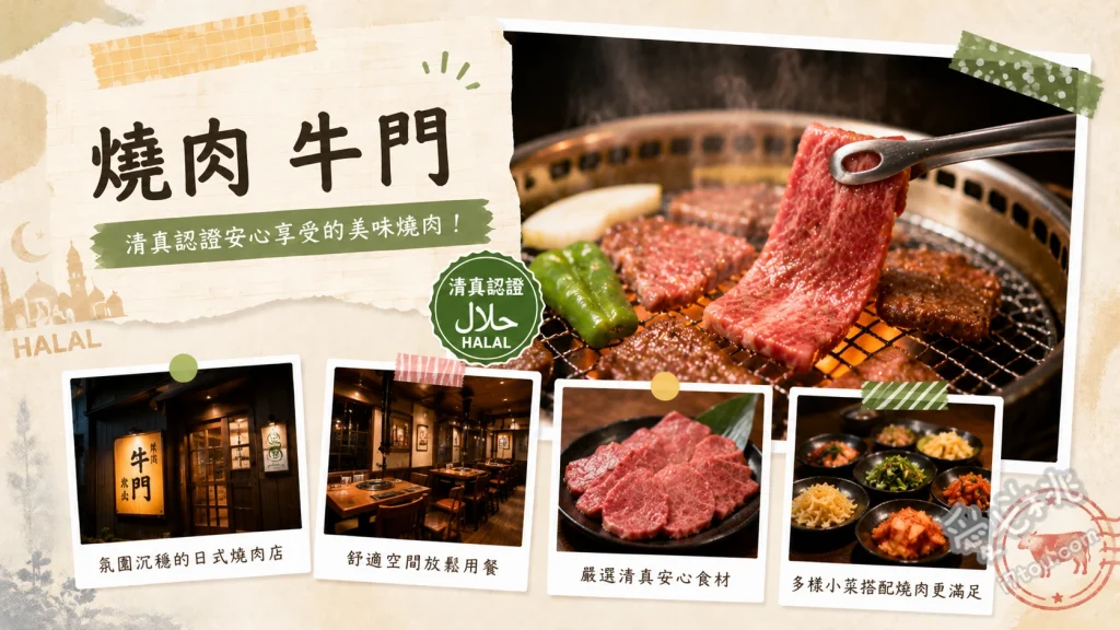燒肉 牛門 渋谷｜東京首家清真認證A5和牛燒肉，復古老屋品嚐極品 Premium A5和牛套餐、日式壽喜燒、炭烤牛腸
