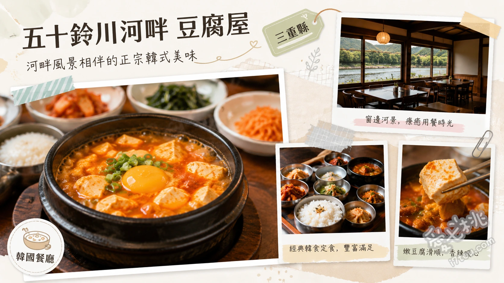 五十鈴川河畔 豆腐屋｜伊勢神宮必吃絕美川景豆腐星鰻料理 とうふや膳 (豆腐屋套餐)、あなご天重膳 (星鰻天婦羅重箱)、豆腐田楽 (烤味噌豆腐)