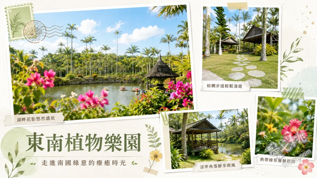 沖繩東南植物樂園｜水豚互動與夢幻椰林大道，必看夜間燈光秀 漫步日本最大的亞歷山大椰樹林大道、近距離餵食水豚、松鼠猴與象龜、欣賞冬季限定的南國夜間燈光秀