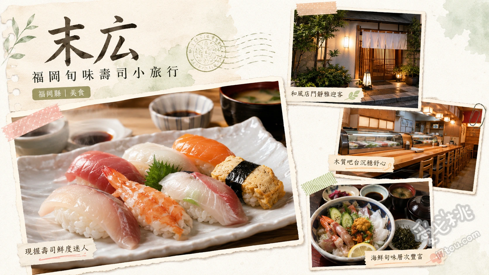 宗像海鮮餐廳推薦｜末広：玄界灘產地直送，澎湃生魚片與海鮮丼 末広定食、特上海鮮丼、現炸海鮮天婦羅