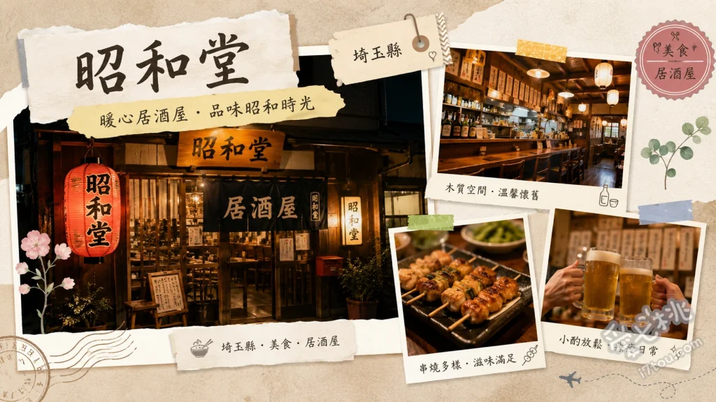 昭和堂｜埼玉本莊站旁復古居酒屋，必吃關東煮與串炸 在地蔬菜關東煮、現炸串炸拼盤、四種起司拼盤