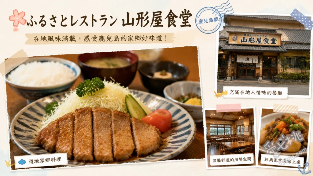 鹿兒島美食推薦｜山形屋食堂：百年百貨頂樓必吃名物脆皮炒麵 山形屋名物脆皮炒麵、黑豚肉炸豬排定食、冬季限定鰤魚套餐