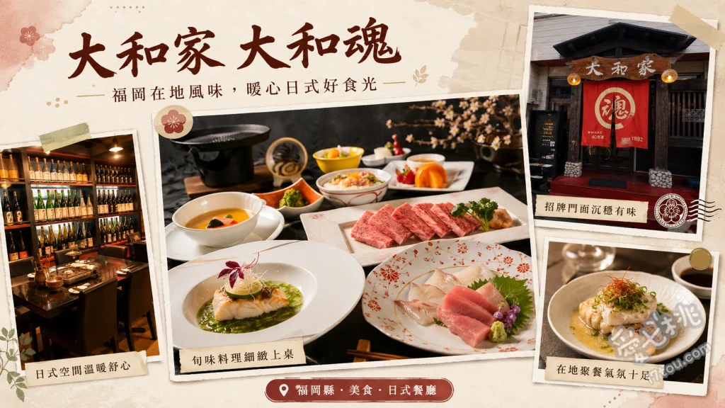 大和家 大和魂｜福岡大學生最愛！超狂巨無霸唐揚雞丼 巨無霸唐揚雞丼、唐揚雞定食、豬排咖哩飯
