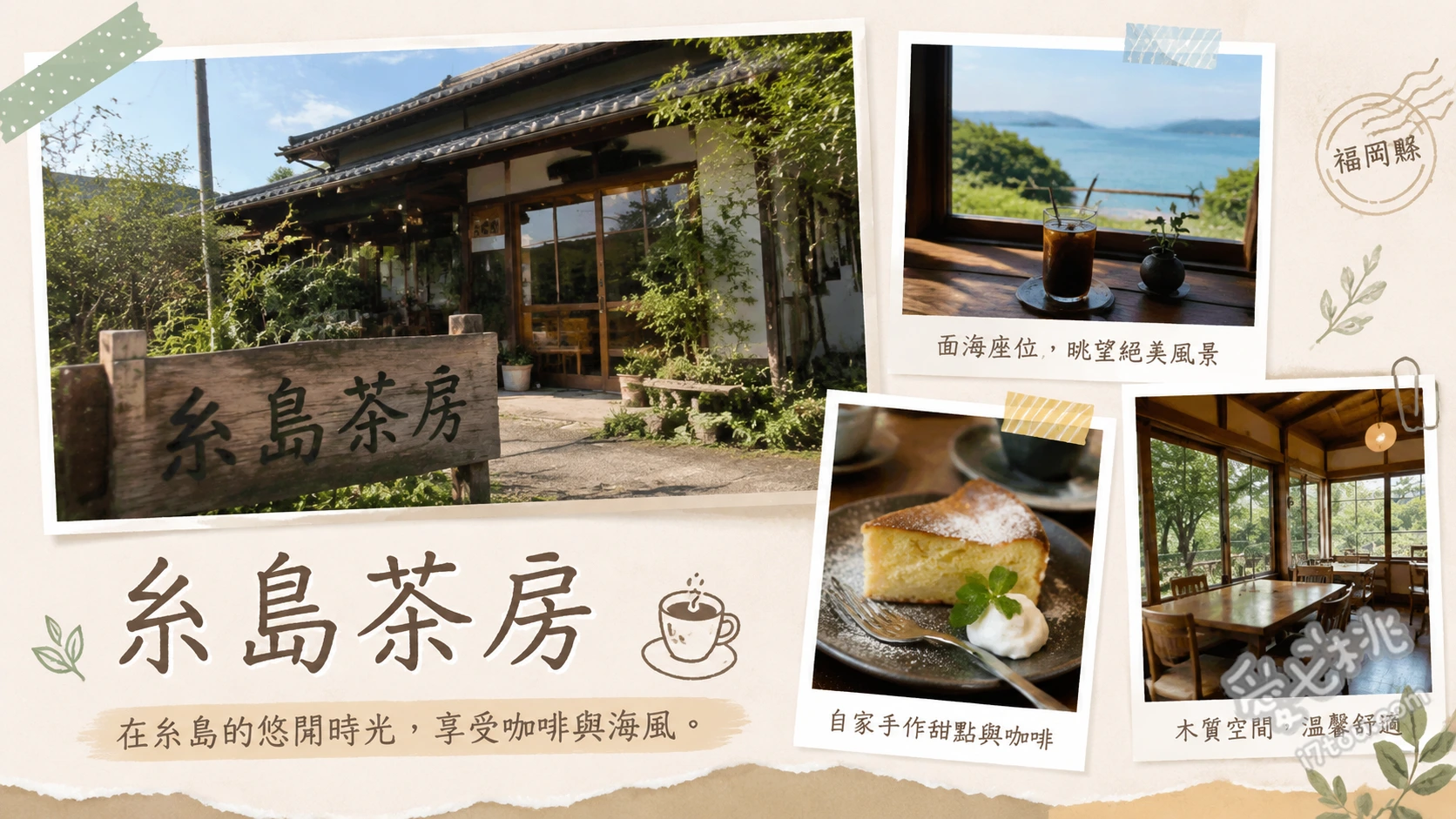 糸島茶房｜福岡海景第一排！夫婦岩絕美鬆餅與義式料理 綜合莓果起司鬆餅、糸島在地海鮮番茄義大利麵、經典原味烙印鬆餅
