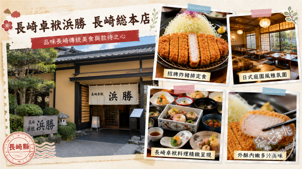 長崎卓袱浜勝長崎總本店｜和華蘭交織的百年傳統卓袱料理 春のぶらぶら卓袱 (單人卓袱套餐)、豚の角煮 (長崎風滷肉)、ハトシ (蝦仁吐司卷)