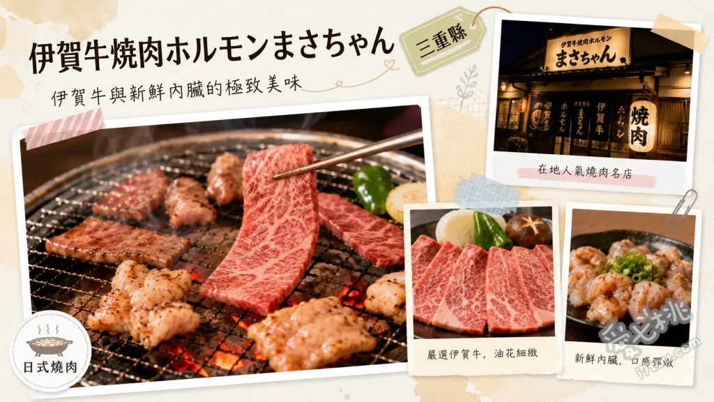 伊賀牛焼肉ホルモンまさちゃん｜三重必吃高CP值伊賀牛燒肉 まさちゃん盛り (伊賀牛綜合拼盤)、トロてっさ (招牌生牛肉)、伊賀米銀シャリ (土鍋現煮伊賀米)