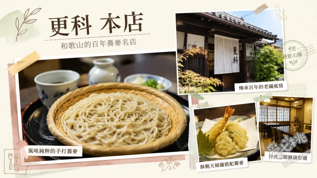 更科 本店｜和歌山車站昭和風神級豬排與巨無霸蛋包飯 炸豬排定食、蛋包飯、天婦羅蕎麥麵