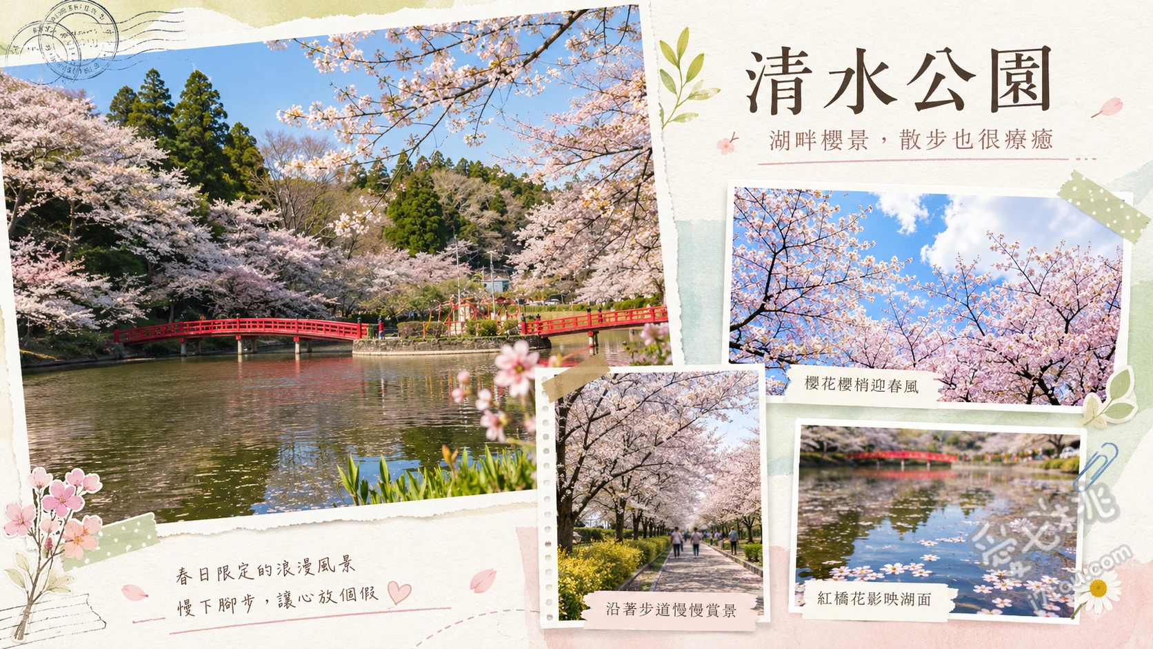 千葉清水公園|關東最大水上體能樂園與賞櫻名所,親子放電必訪 日本最大級戶外體能闖關、花之幻想曲四季花卉、立體迷宮與噴水迷宮