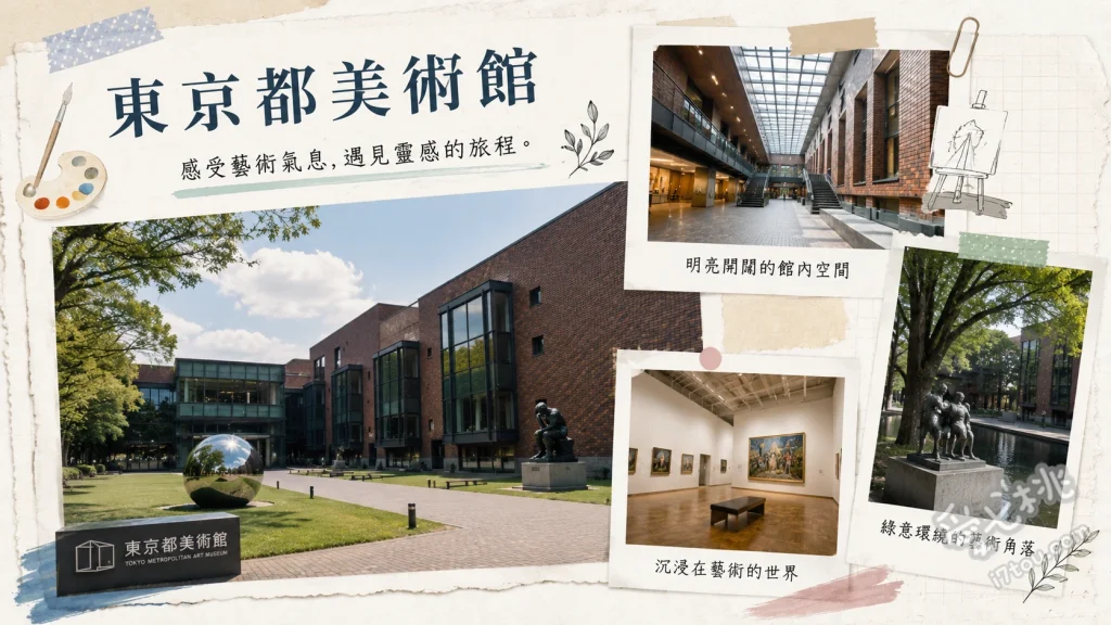 東京都美術館｜上野公園免費入館！紅磚建築與當代藝術巡禮 前川國男設計的紅磚建築與中央廣場、獨家販售的美術館周邊商品、不定期舉辦的國際級特展與公募展