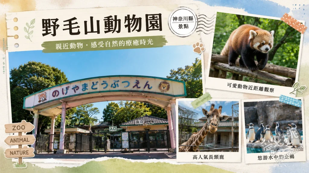野毛山動物園｜橫濱情侶約會必訪，免費入園的療癒系動物園 尋找超人氣小熊貓的可愛睡姿、參觀爬蟲類館觀察象龜與鱷魚、在企鵝區旁的冷氣休憩所放鬆