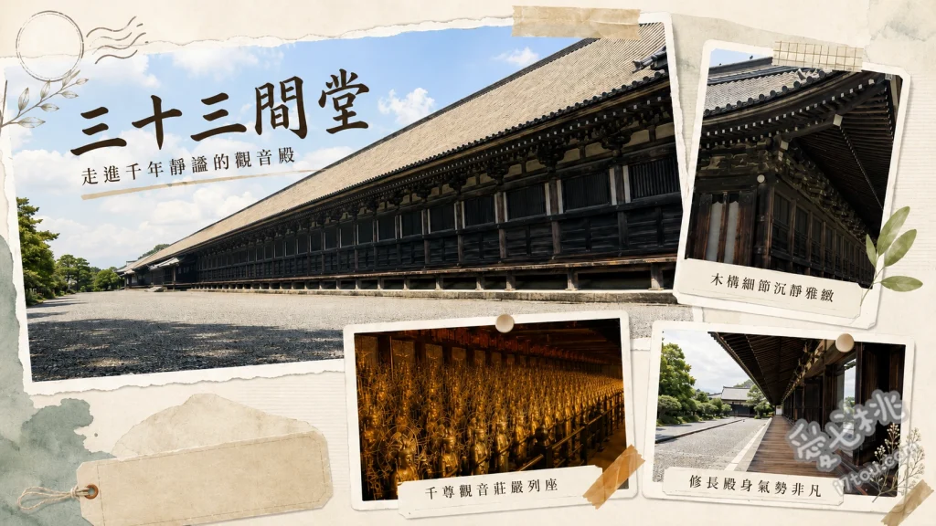 三十三間堂｜京都必訪國寶，1001尊千手觀音與最長木造建築 1001尊等身大千手觀音立像、鎌倉時代大師湛慶雕刻的千手觀音坐像、風神雷神像與二十八部眾像