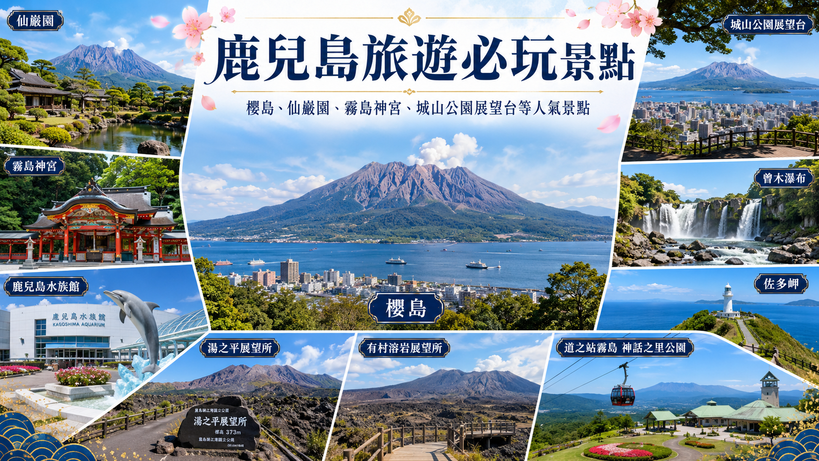 鹿兒島自由行景點玩法|櫻島火山、仙巖園、霧島神宮與親子自駕