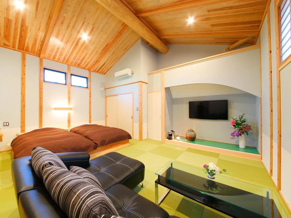 BUN樓中樓房或日式房 - 有室內浴池+露天浴池/可吸菸 (BUN Maisonette or Japanese-Style Room House with Indoor Bath and Open-Air Bath - Smoking)