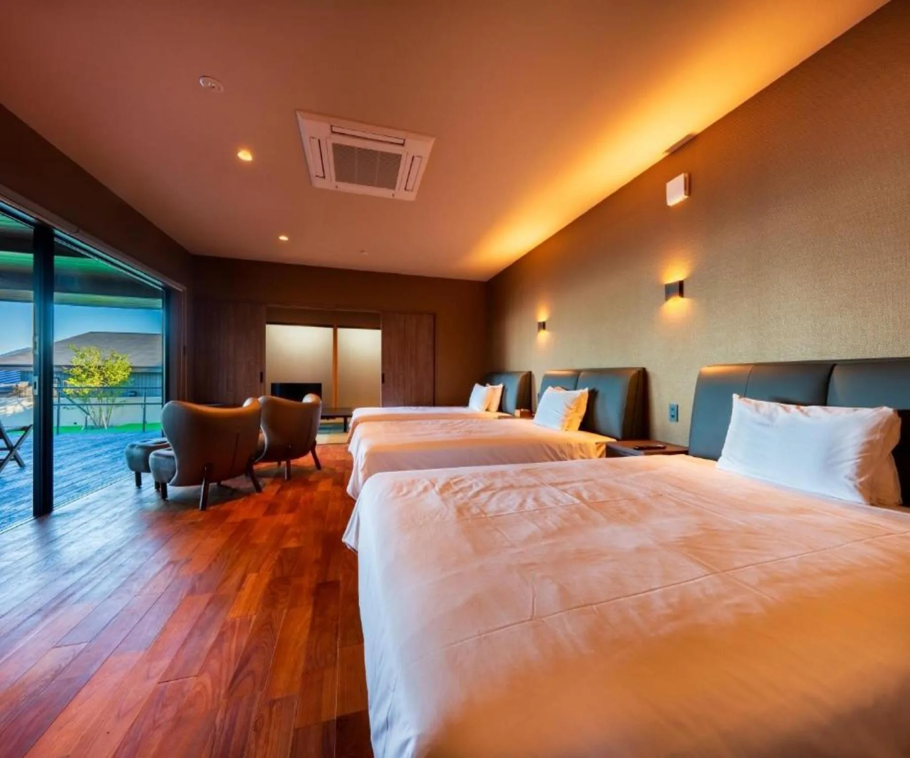 日式和洋套房別墅含溫泉及桑拿 (Suite Villa Japanese-Western Style Room with Hot Spring and Sauna)