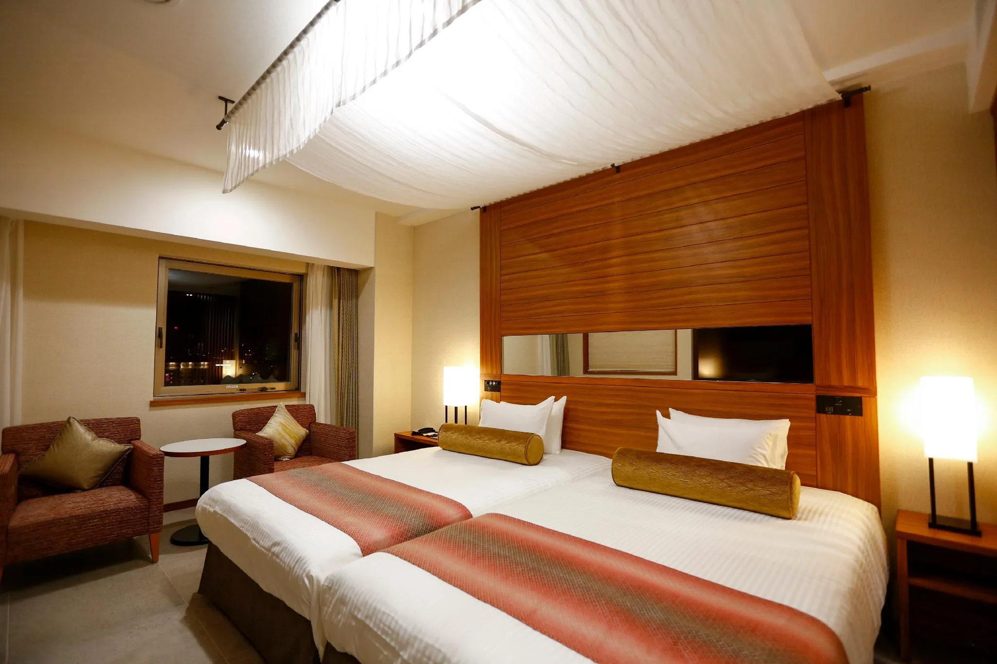 頂級奢華房(兩床) - 紅 (Premium Luxury Twin Room Red)