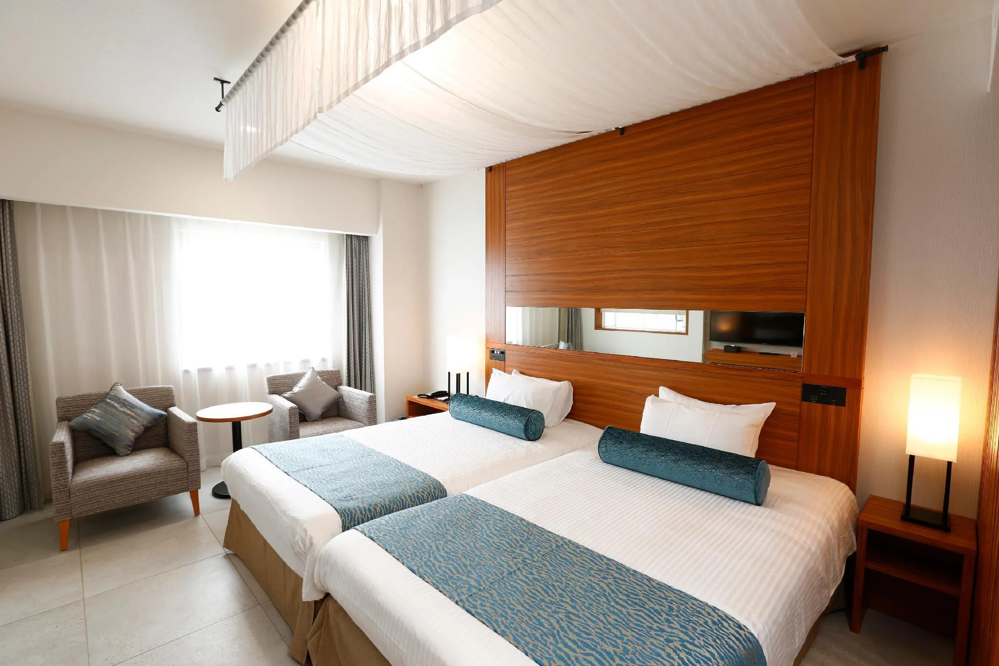 頂級奢華房(兩床) - 藍 (Premium Luxury Twin Room Blue)