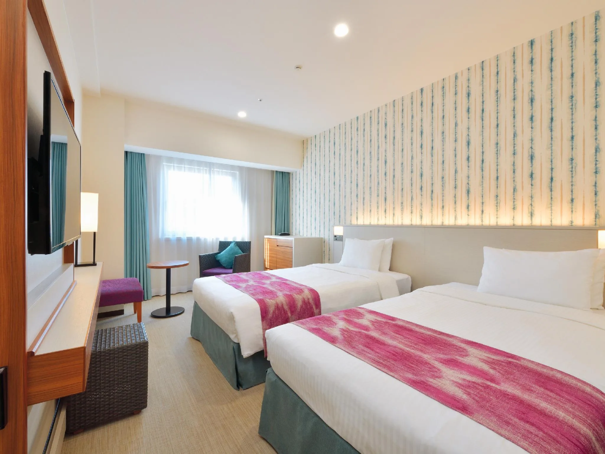客房(兩床) - 18-23平方公尺/禁菸 (Twin Room - 18 to 23 Square Metres, Non-Smoking)