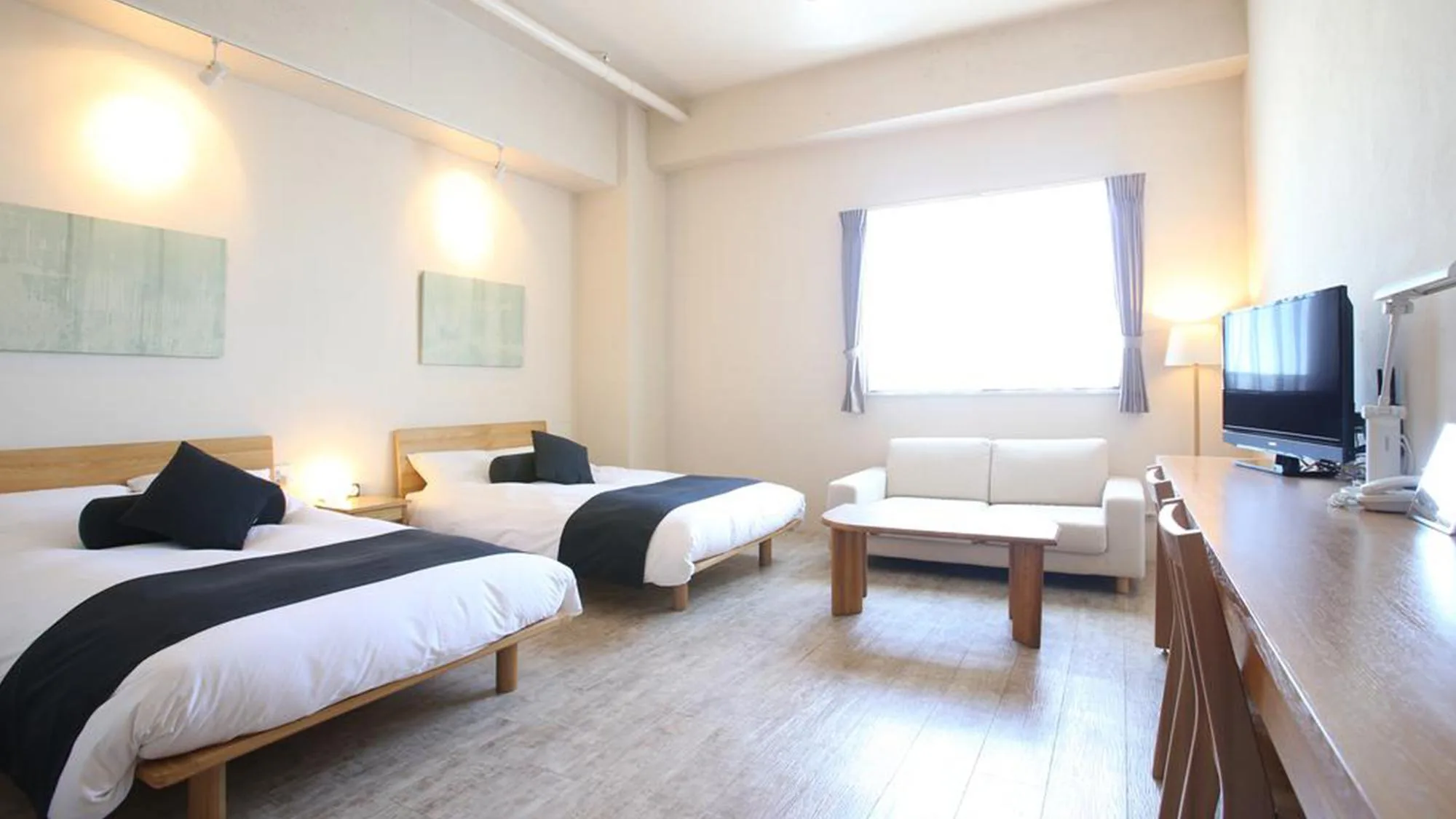 頂級客房(兩床) - 禁菸 (Premium Twin Room - Non-Smoking)