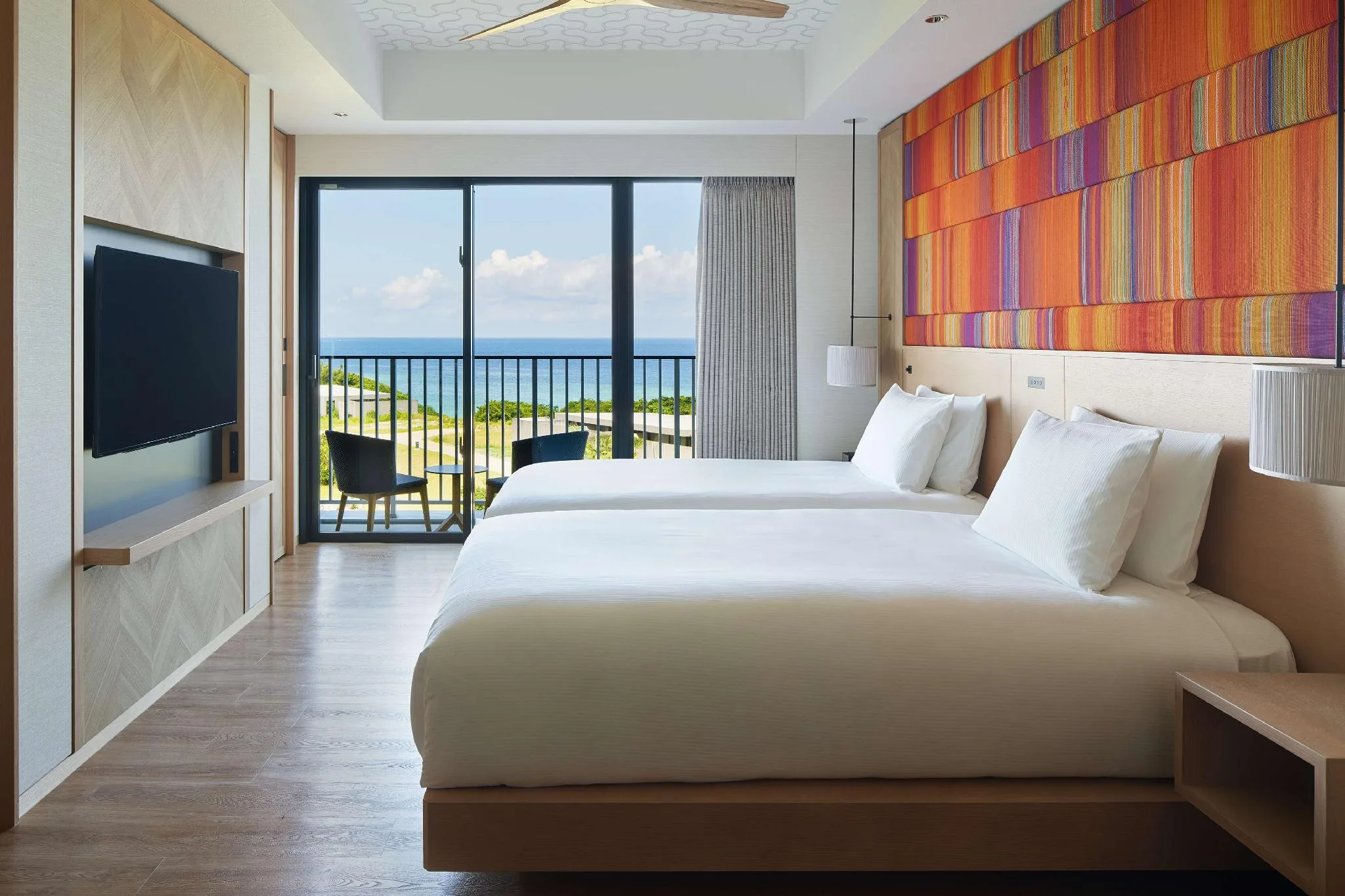 2 BEDROOM OCEANVW 4 SEMI DBLS SUITE LOW FLOOR