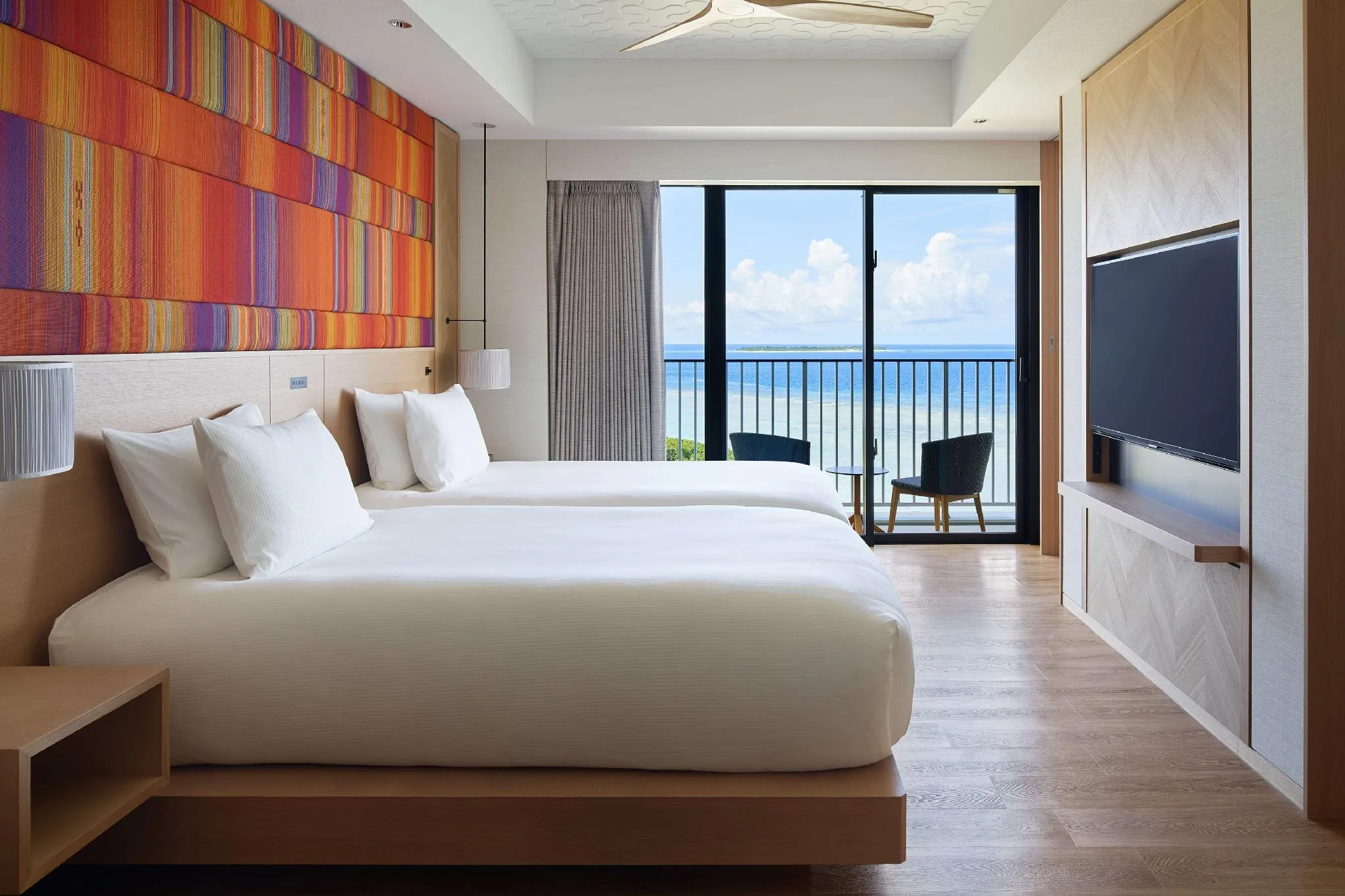 1 BEDROOM OCEANVIEW 2 SEMI DOUBLES SUITE