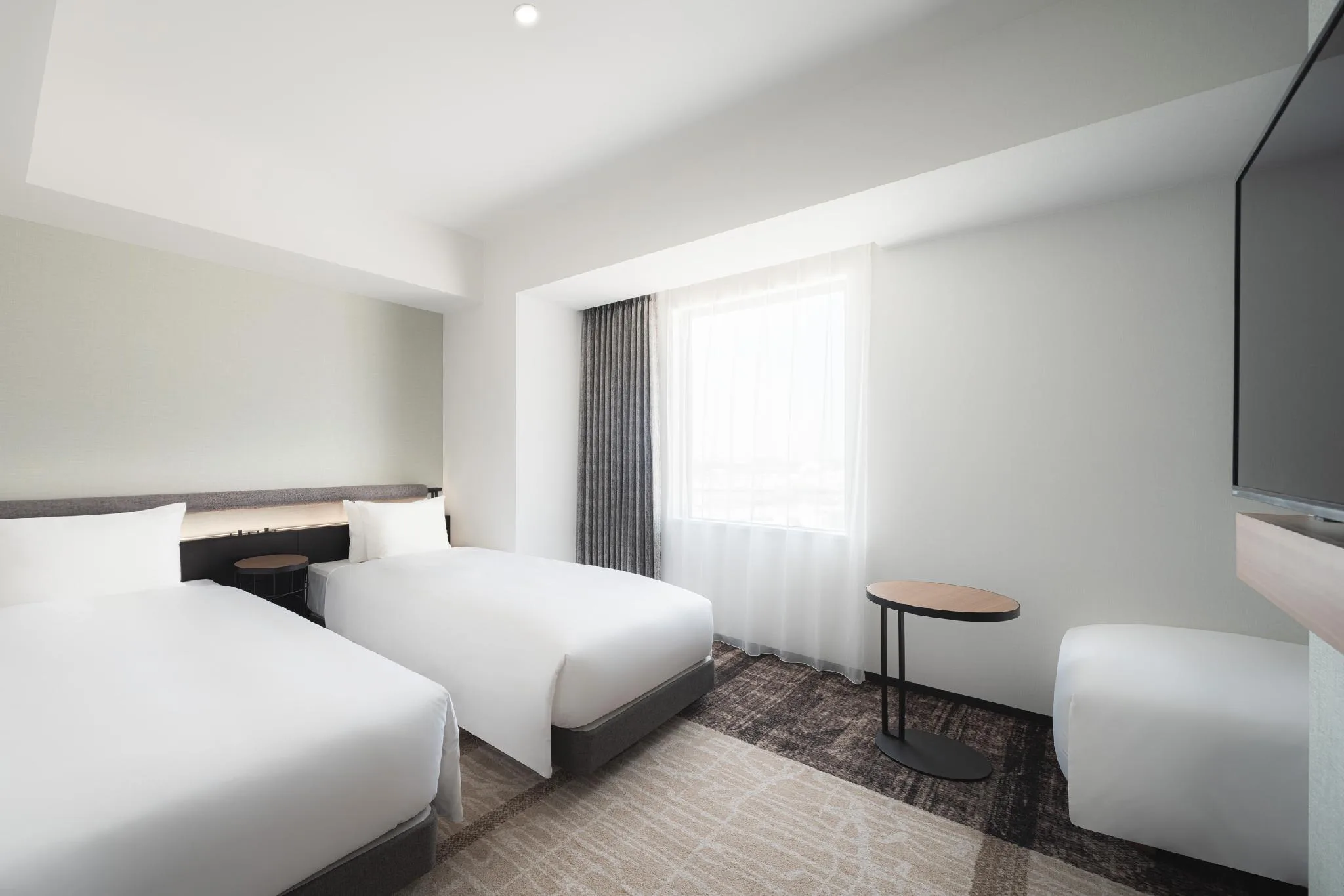 豪華房(兩床) - 有沙發/禁菸 (Deluxe Twin Room with Sofa - Non-Smoking)