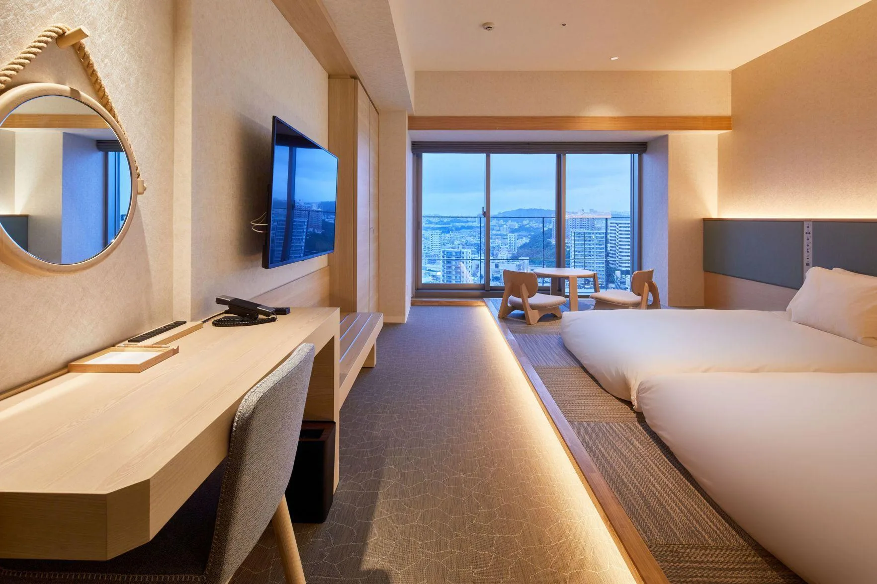 豪華房（榻榻米）- 可住2人｜禁菸 (Deluxe Room with Tatami Mats for 2 People - Non-Smoking)