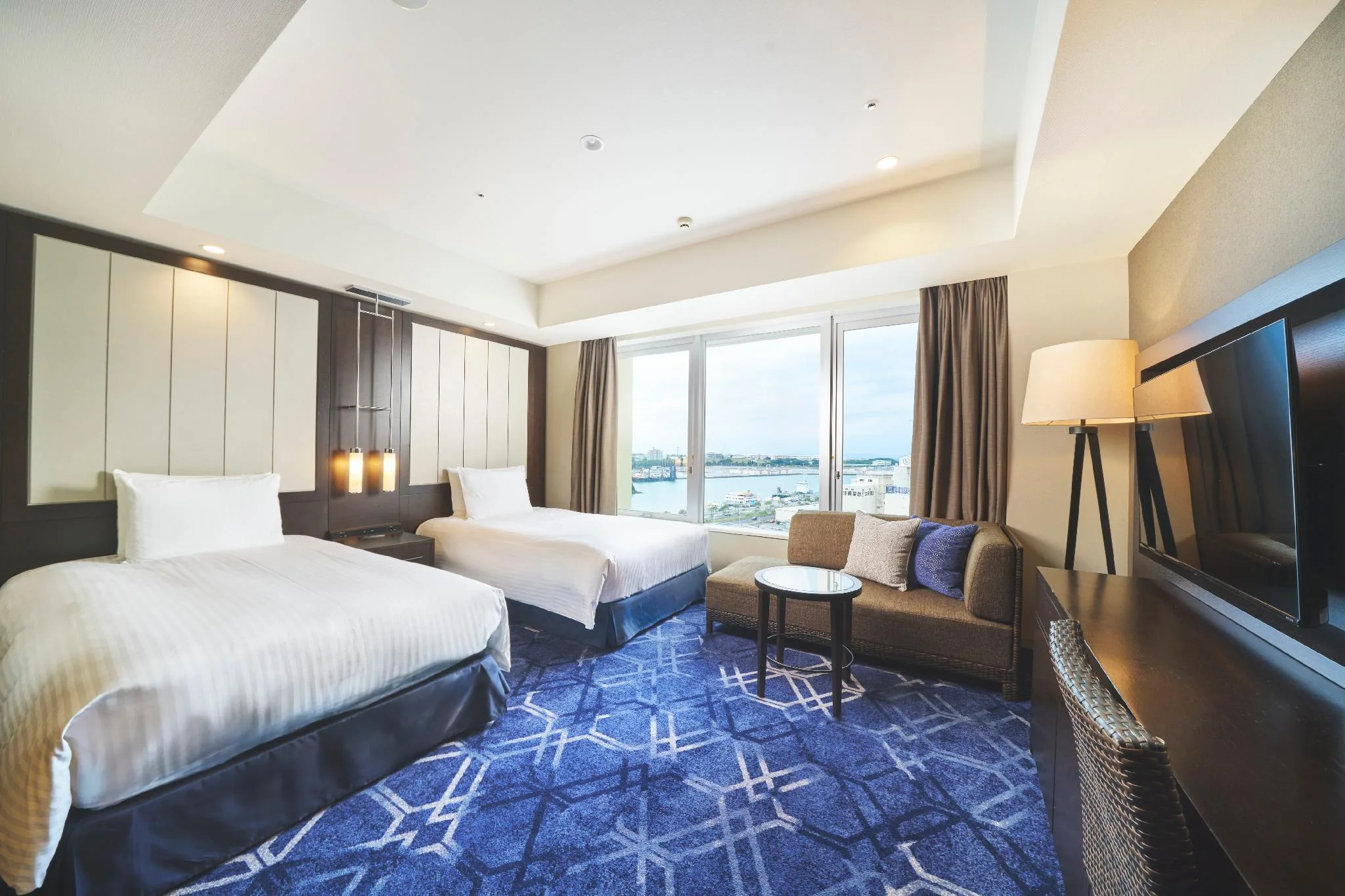 【2024年全新裝潢】灣畔房(兩床) - 可住2人 (Bayside Twin Room for 2 People - Newly Renovated, 2024)