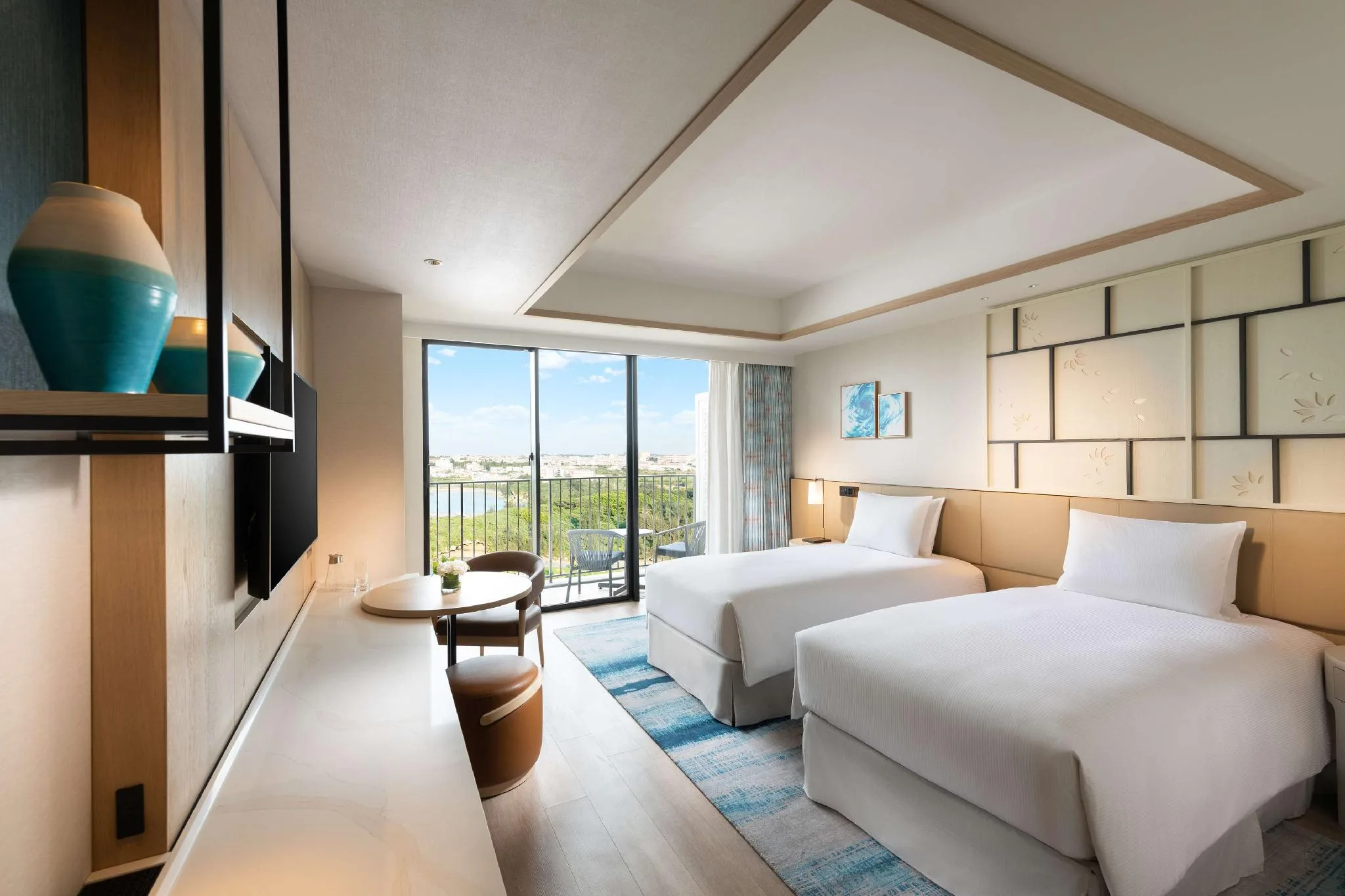 市景行政房(兩床) (Twin Executive Room City View)