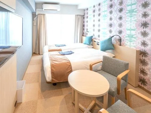 中等雙床間 (Moderate Twin Room)