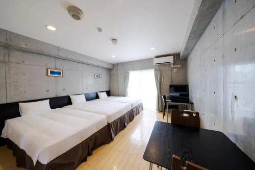 客房(兩床/本館) - 可住3人/禁菸 (Main Building Twin Room for 3 People - Non-Smoking)
