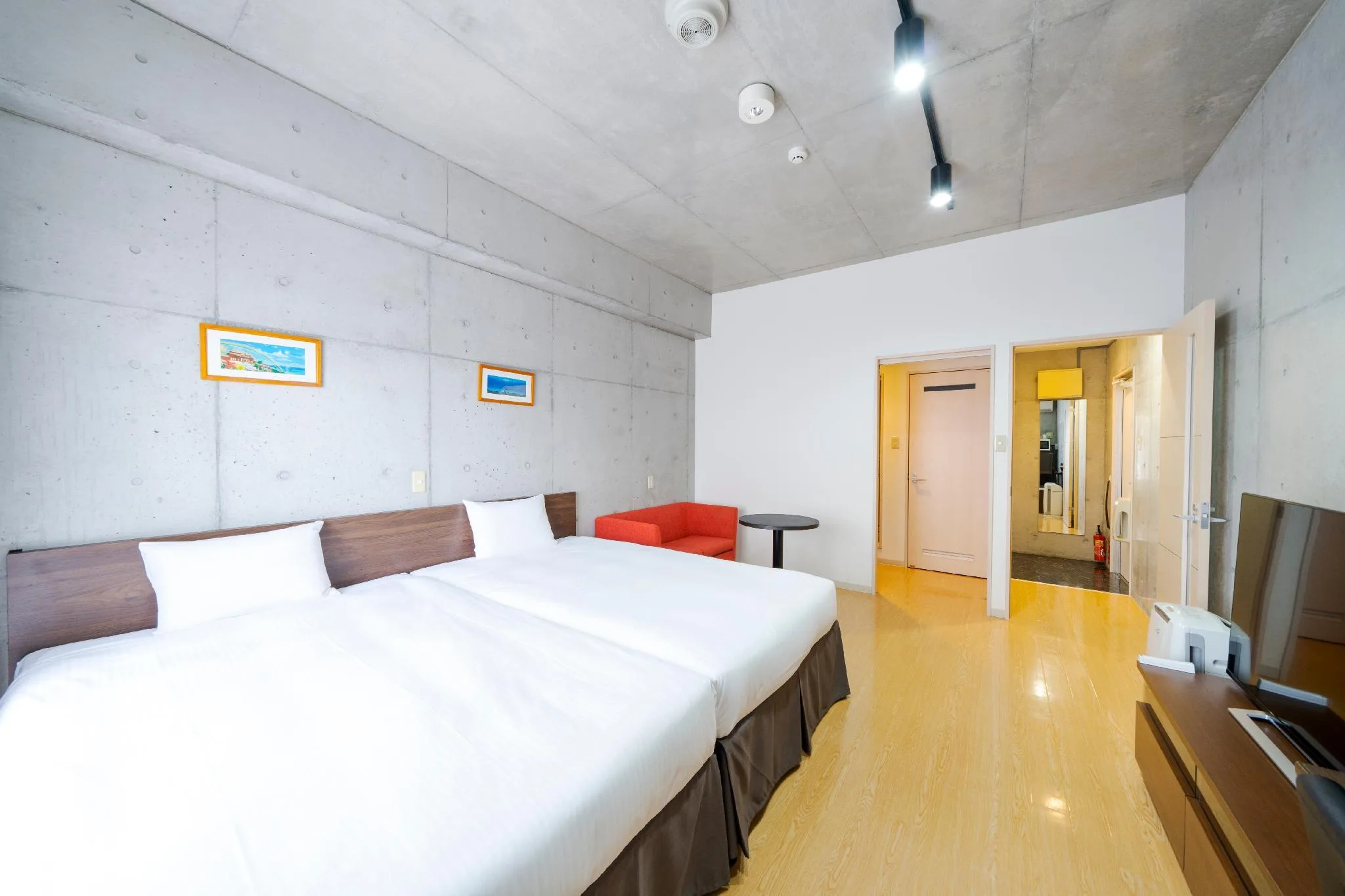 豪華房A(兩床/本館) - 禁菸 (Main Building Deluxe Twin Room A - Non-Smoking)