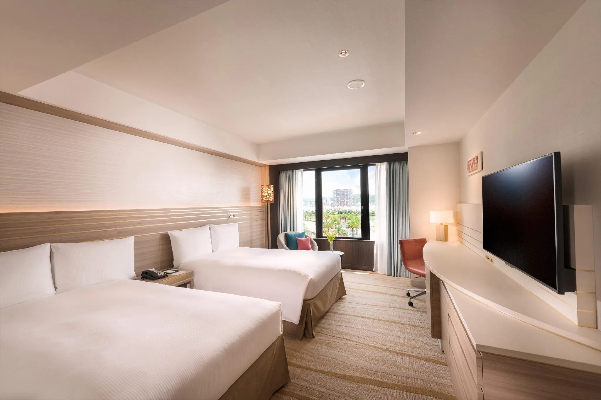 市景雙床客房 (Twin Guest Room City View)
