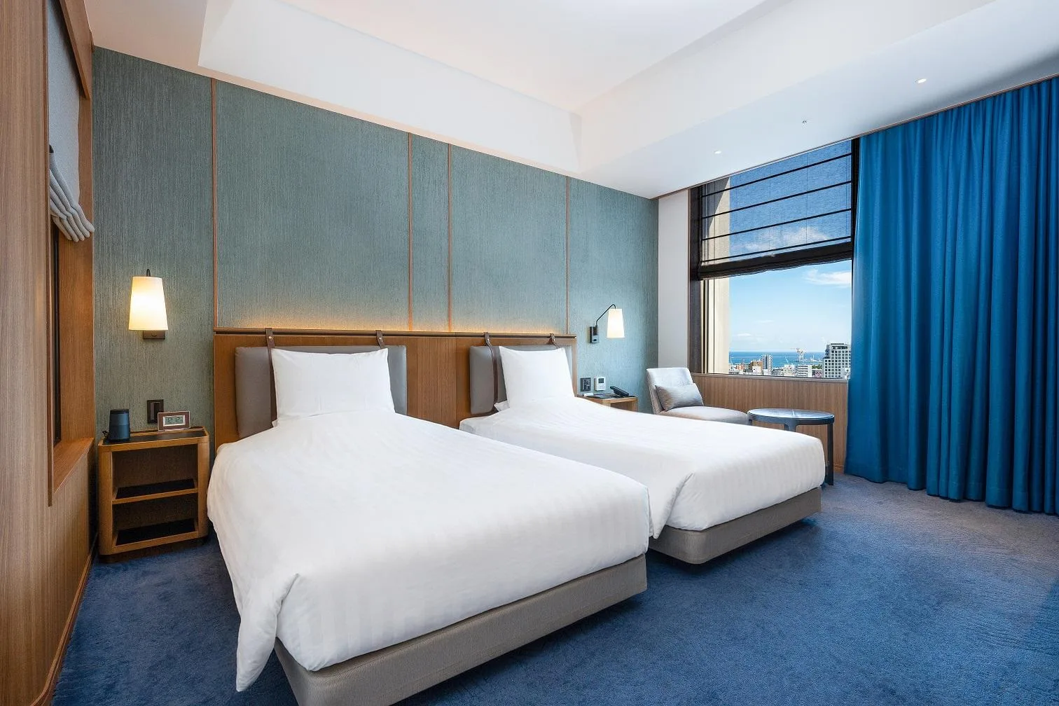 高樓層高級兩床房 - 可住1人 (High Floor Superior Twin Room for 1 Person)