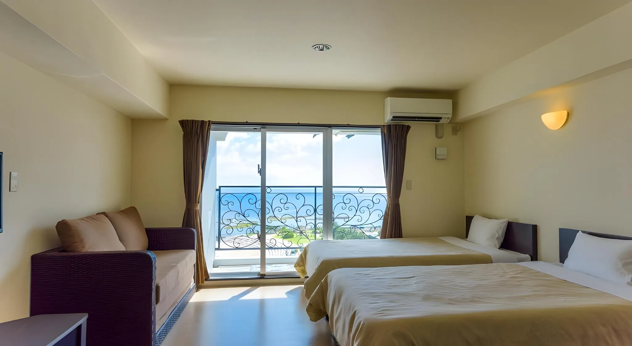 【特惠】海景豪華房(兩床) (Deluxe Sea View Twin Room - Special Offer)