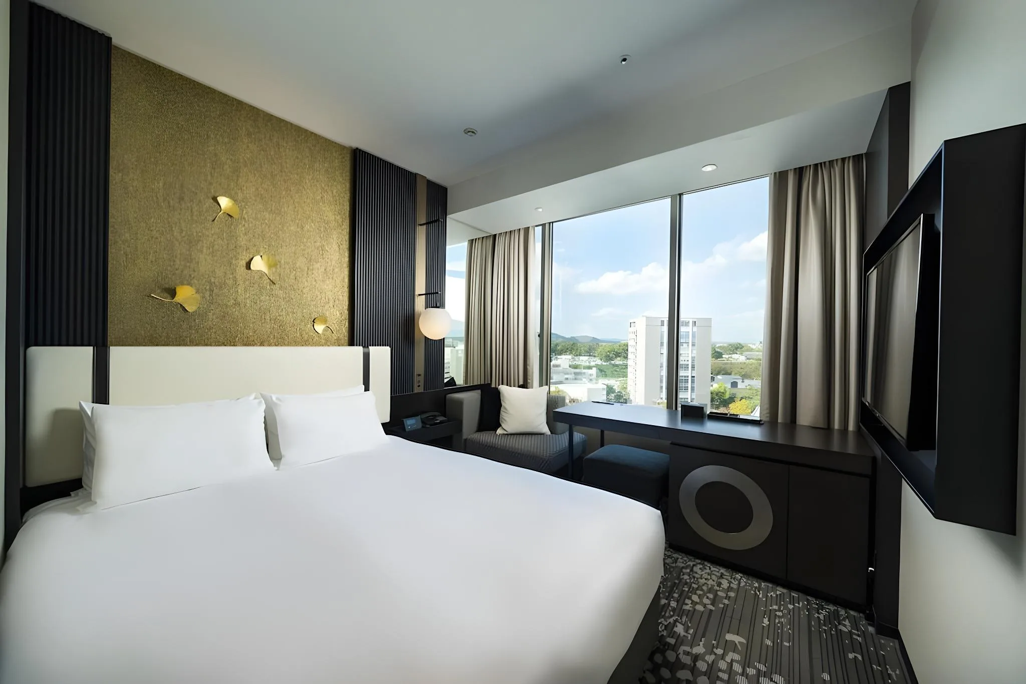 摩登雙人大床房 (禁菸) (Moderate Double Room - Non-Smoking)