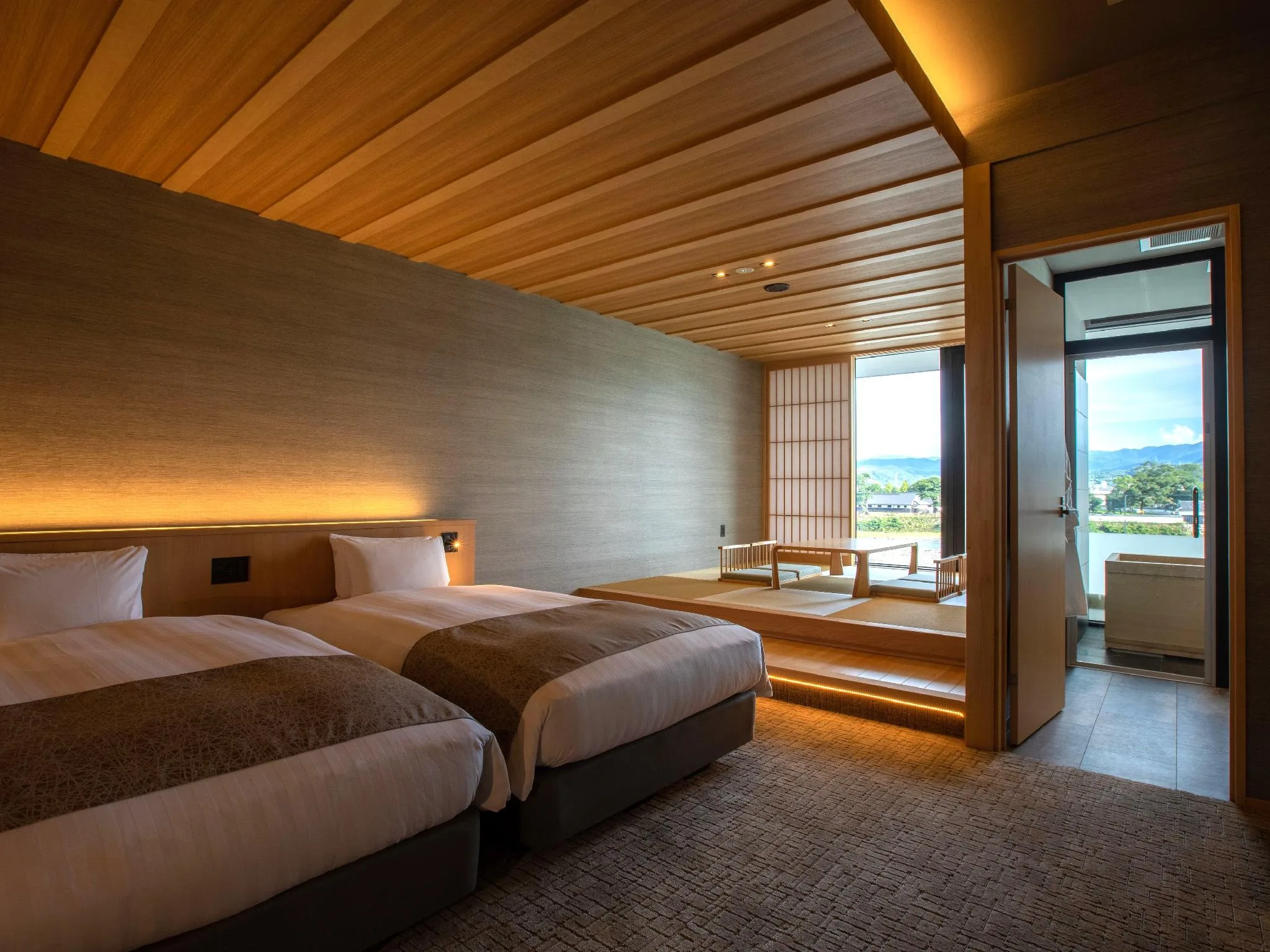 Yamasemi小型套房 - 有室內溫泉浴池 (Yamasemi Semi-Suite with Indoor Hot Spring Bath)