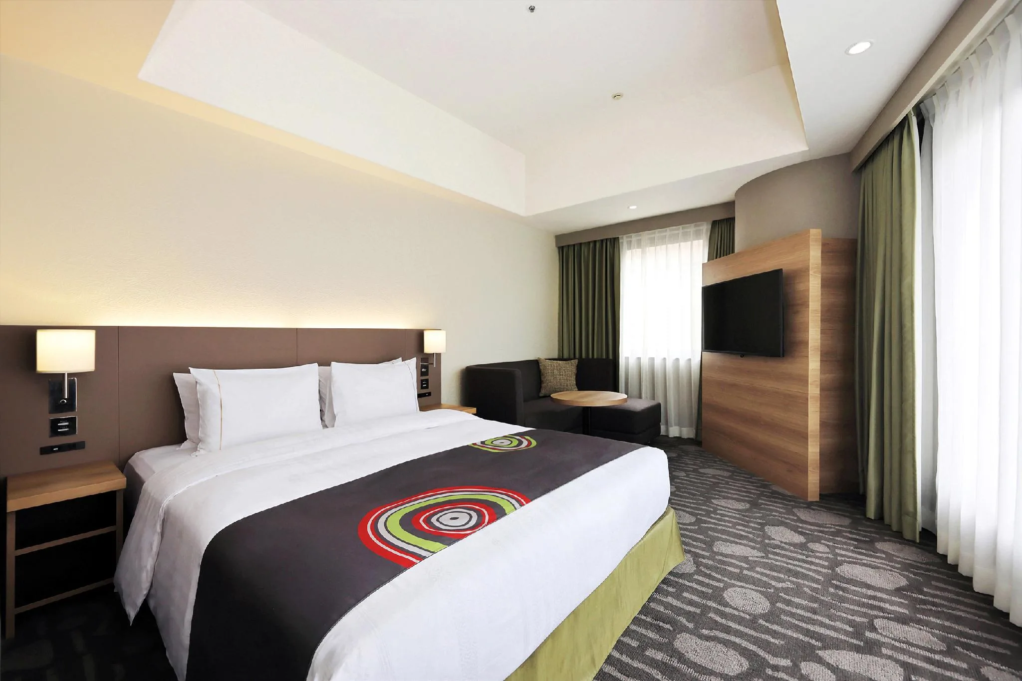豪華雙人房(邊間) - 禁菸 (Deluxe Corner Double Room - Non-Smoking)