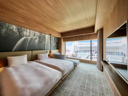 河畔房(兩床/邊間) - 禁菸 (Corner Riverside Twin Room - Non-Smoking)