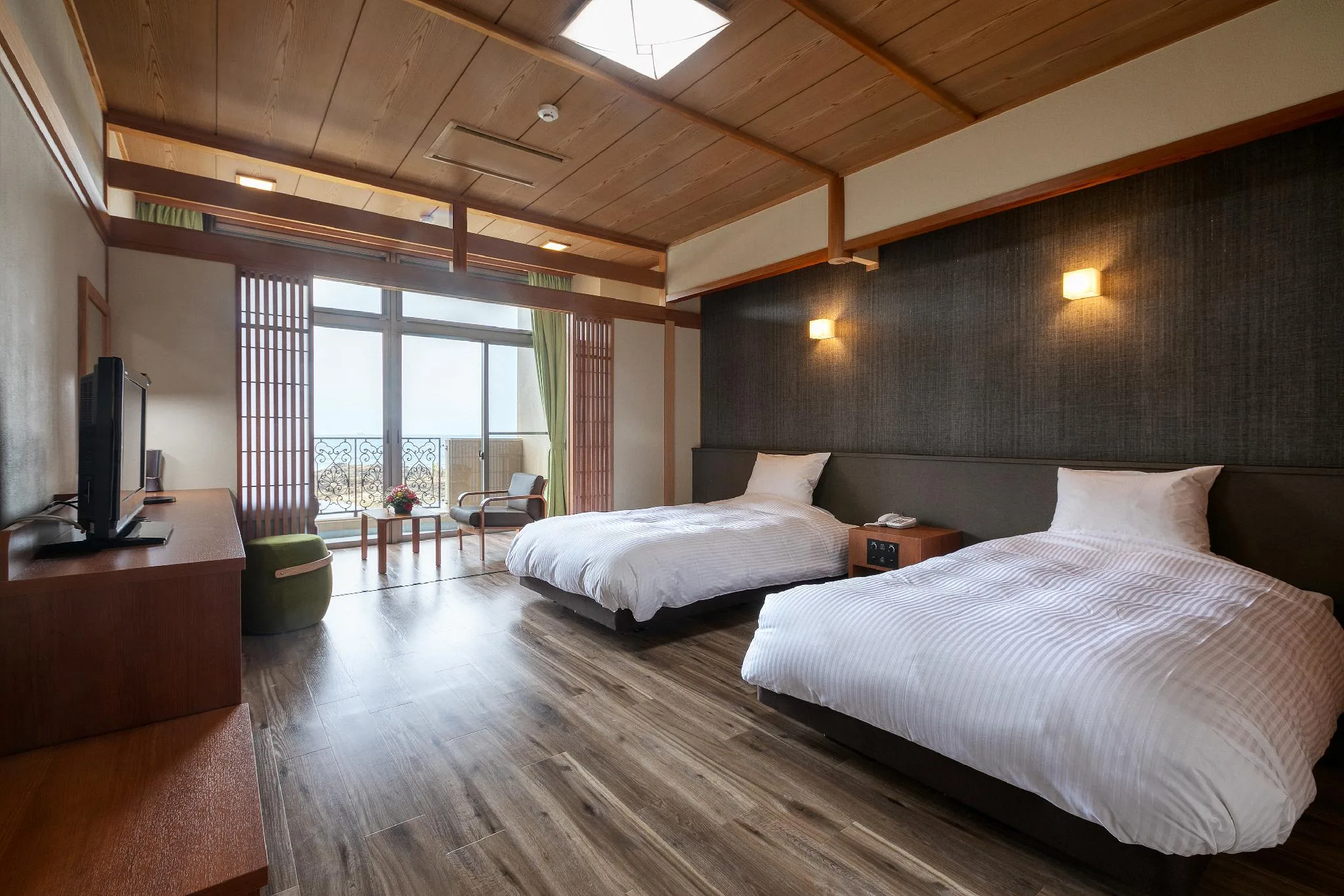 客房(兩床)A - 禁菸 (Twin Room A - Non-Smoking)