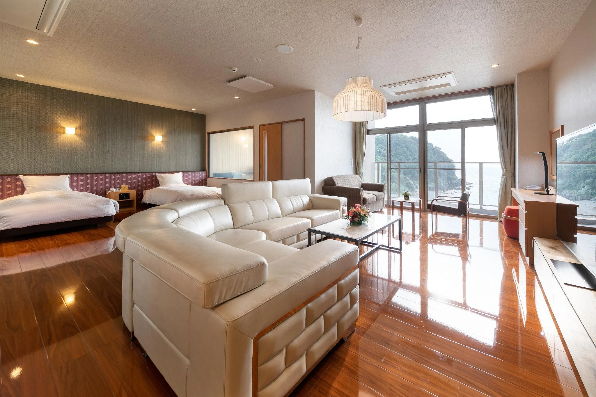 套房(兩床) - 有陽台/禁菸 (Twin Suite with Balcony - Non-Smoking)