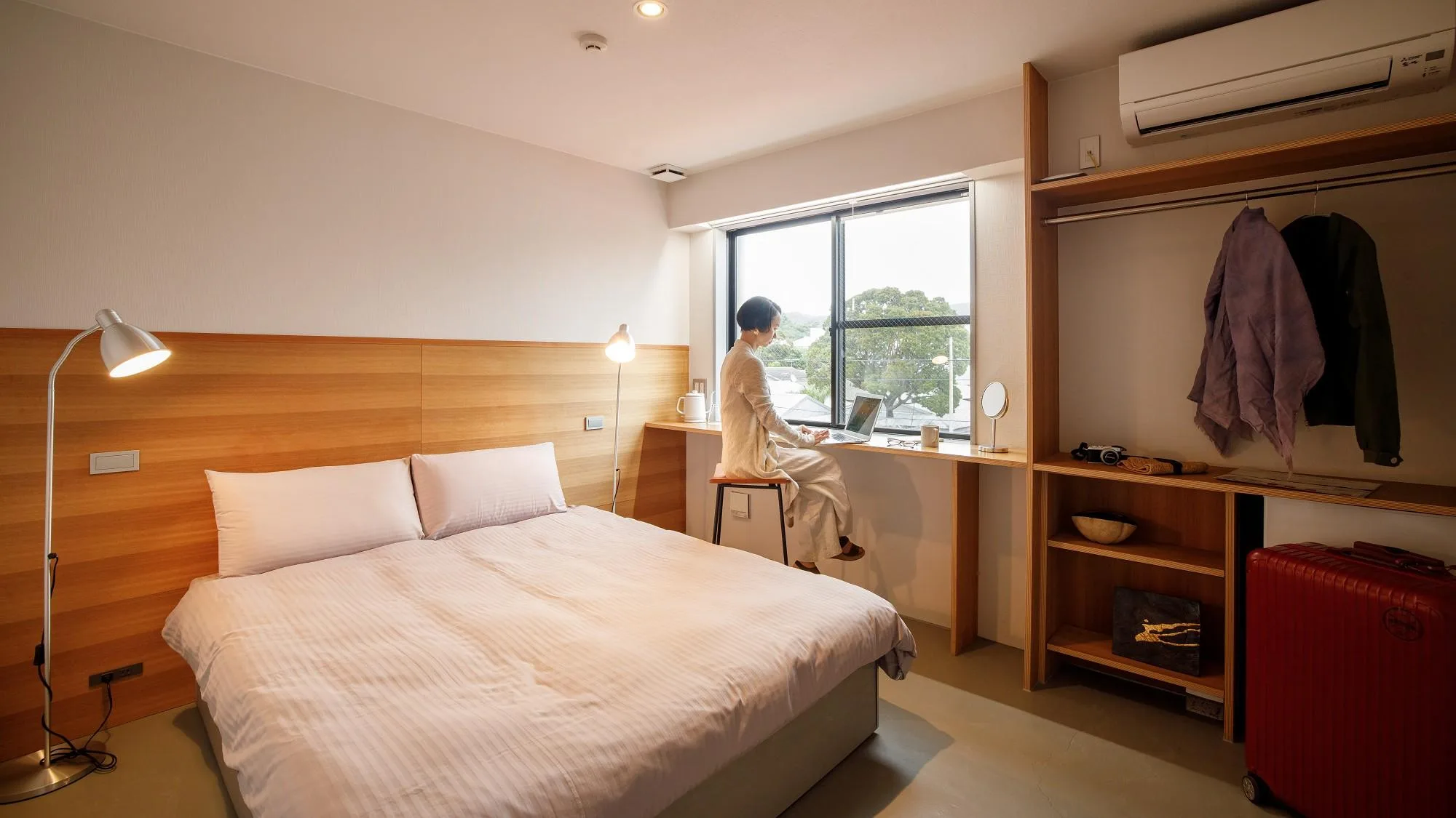 Deluxe, Standard Double room, Non-smoking (20 square meters～)